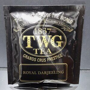 TWG Tea ~ ROYAL DARJEELING ~ Black ~ 25 Cotton Tea Bags ~ Bulk ~ Singapore